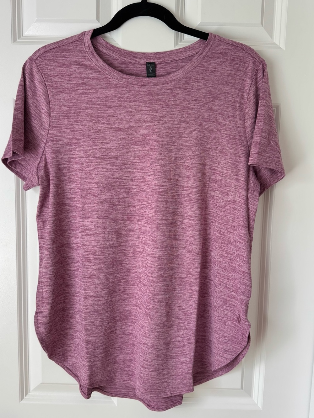 Skechers Women's Short‎ Sleeve Crew Neck Tunic T Shirt - Medium - Purple - NWOT